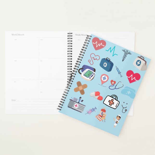 Elegant Custom Planner Notebook (Display)