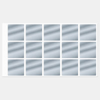 Elegant Custom Silver Faux Brushed Metal