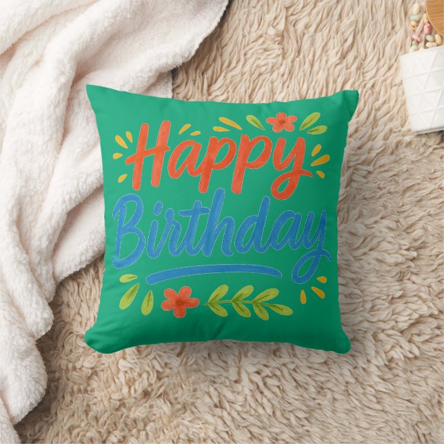 Elegant Custom Throw Pillow | Durable design (Blanket)