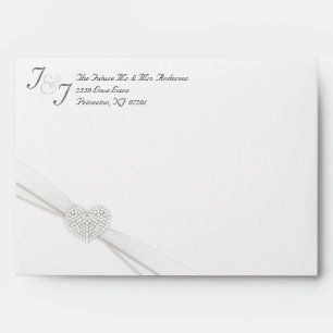 Elegant Custom Wedding Invitation Envelopes