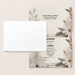 Elegant Custom Wedding Invitations 