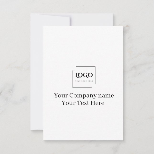 Elegant custom your logo template (Front)