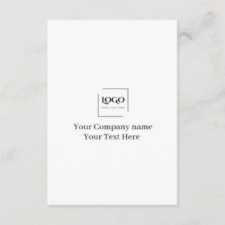 Elegant custom your logo template