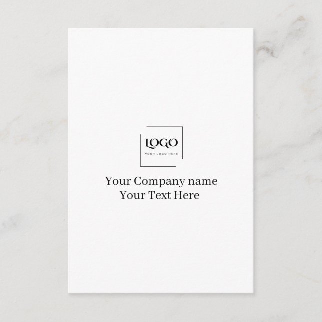 Elegant custom your logo template (Front)