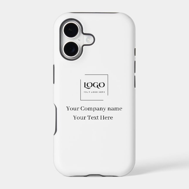 Elegant custom your logo template (Back)