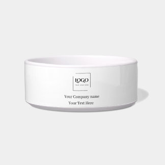 Elegant custom your logo template bowl
