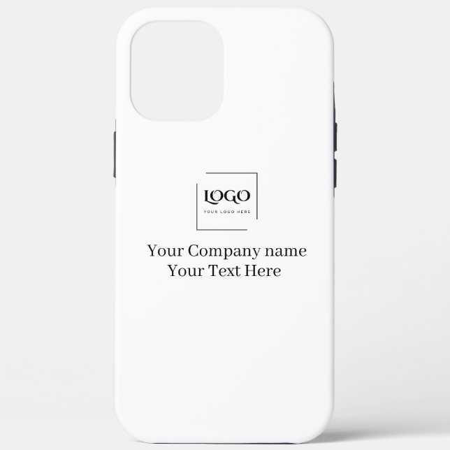 Elegant custom your logo template Case-Mate iPhone case (Back)