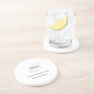 Elegant custom your logo template coaster