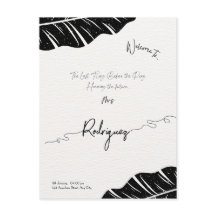 Elegant & customizable Bridal Shower postcard