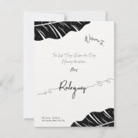 Elegant & customizable Bridal Shower postcard