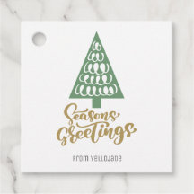 Elegant Customizable Christmas Seasons Greetings