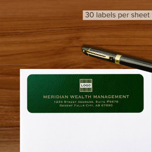 Elegant Customizable Logo Return Address Envelope
