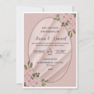 Elegant & Customizable Premium Wedding Invite