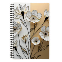 Elegant Customizable Ruled Notebook