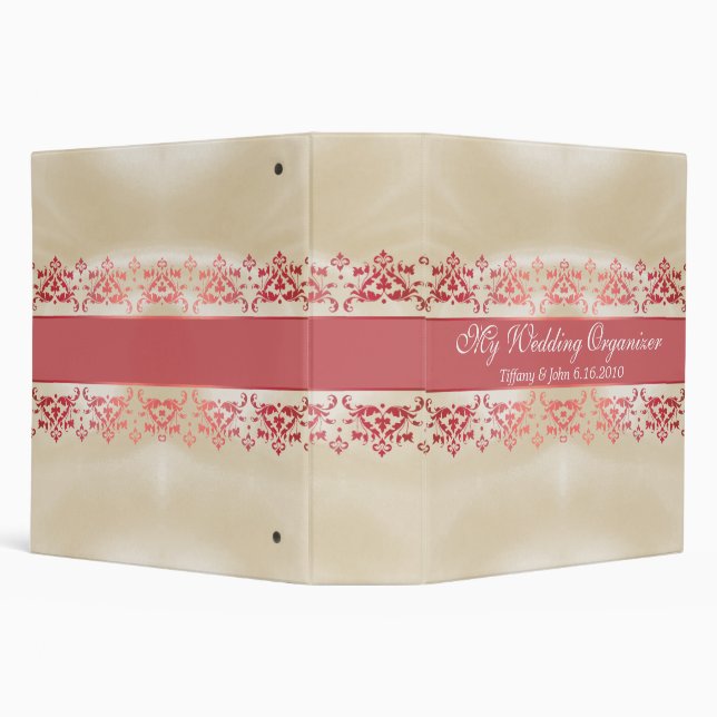 Elegant Customizable Wedding Binder (Background)
