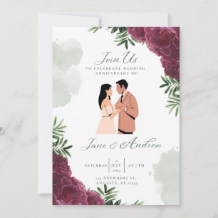 Elegant Customizable Wedding Invitation