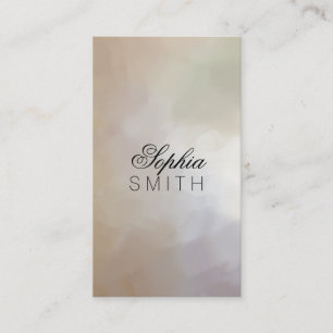 Elegant, Customizable with Background Abstract Art Business Card