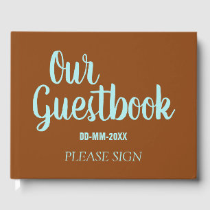 Elegant, Customized Event Guest Book