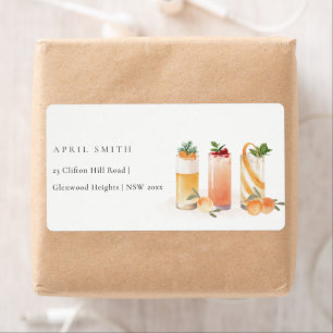 Elégant Cute Fruit Cocktail Orange Blush Adresse