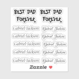 Elegant Cute Italic script 3 type personalize name