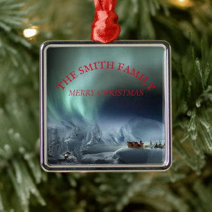 Elegant cute metal ornament