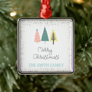 Elegant cute metal ornament