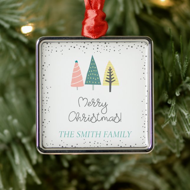 Elegant cute metal ornament (Tree)