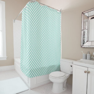 Elegant Cute Mint Green Polkadots Pattern 