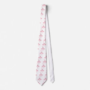 elegant cute  stylish flamingo tie