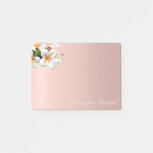 Elegant Cute Stylish Girly Flowers Post-it Notes