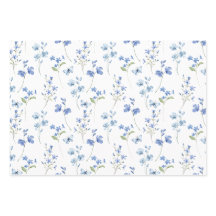 Elegant Cute Wildflowers and Butterflies