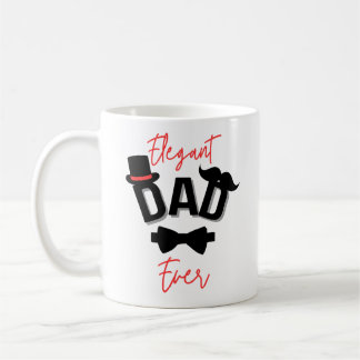 Elegant Dad Ever Father's Day Coffee Mug