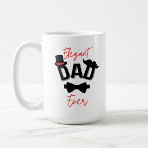 Elegant Dad Ever Father's Day Coffee Mug