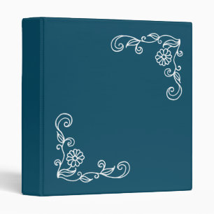 Elegant Daisy Binder