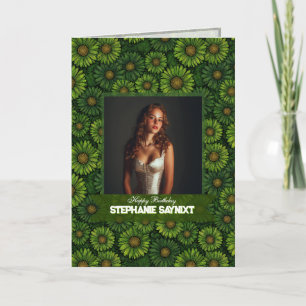Elegant Daisy Female Birthday Gift For Girlfriend Card