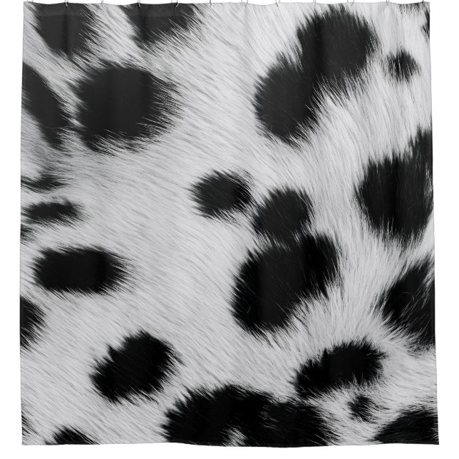 Elegant Dalmatian Faux Fur Pattern Poster (Front)