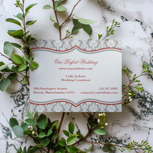 Elegant Damask Banner Flyer Template