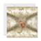 Elegant Damask Caramel Cream Beige Gold
