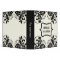 Elegant damask motif black, ivory recipe
