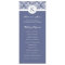 Elegant Damask Wedding Program