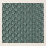Elegant dark art deco abstract geometric elements  scarf<br><div class="desc">Elegant dark art deco abstract geometric elements retro vintage print</div>