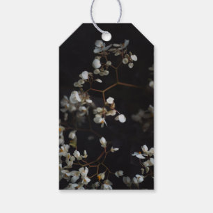 Elegant Dark Floral Gift Tags