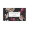 Elegant Dark Floral on Black