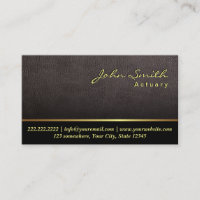 Elegant Darker Leather Texture Actuary