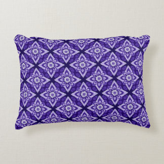 Elegant Decorative Boho Floral Pattern Accent Pillow