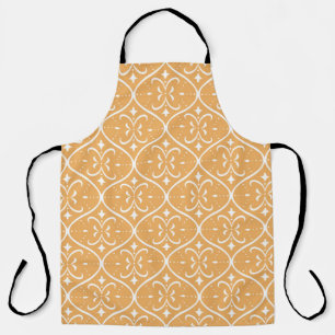 Elegant Decorative Flourish Seamless Pattern. Orie Apron