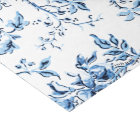 Elegant Delft Blue and White Floral