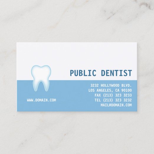 Dental Lab Business Cards & Profile Cards Zazzle CA