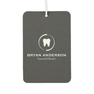 Elegant Dental Logo Air Freshener