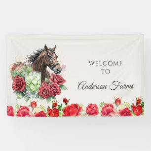 Elegant Derby Party Banner